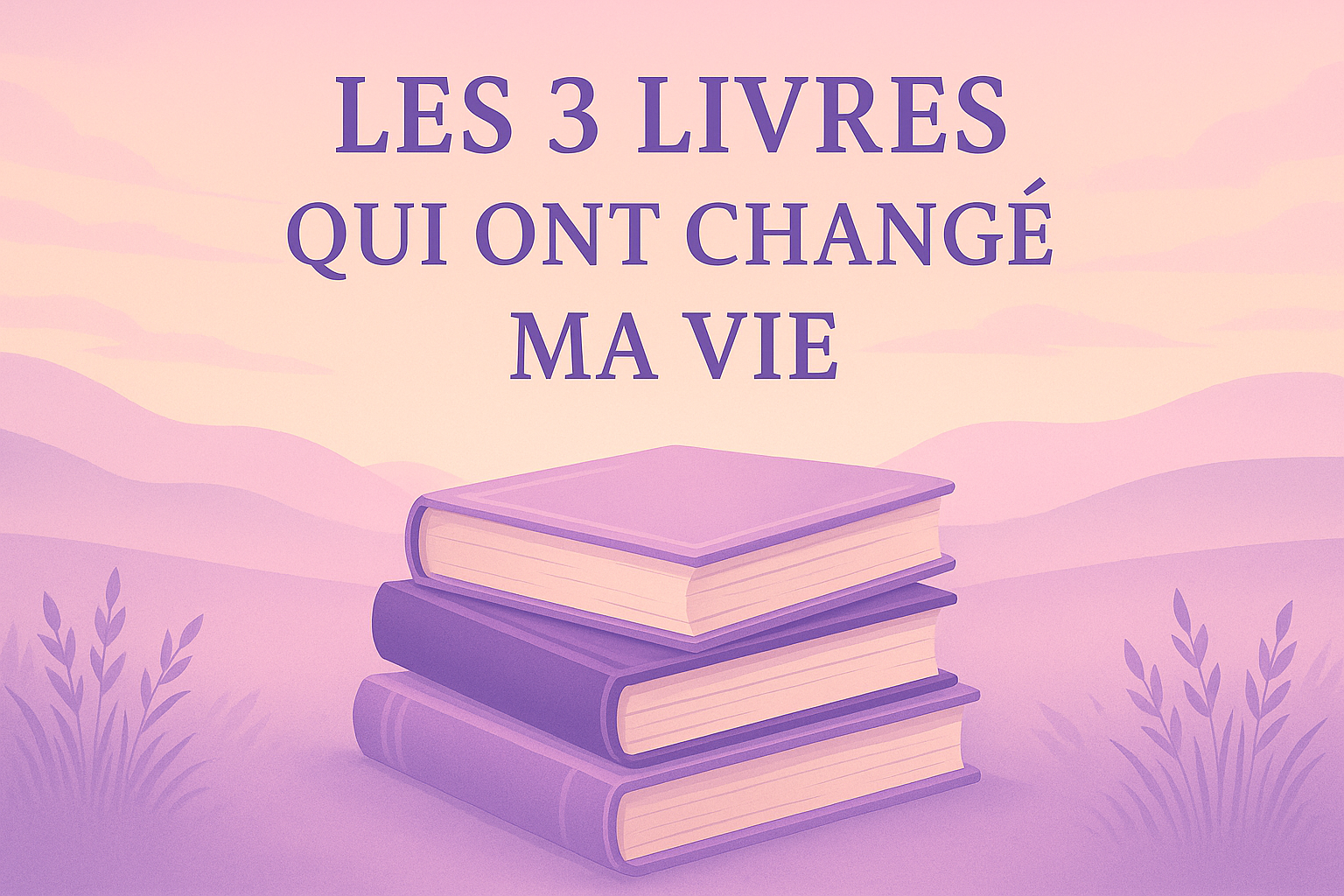 Solweig Ely - 3 livres qui ont changé ma vie