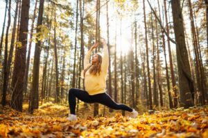 Se connecter à l'automne pour lâcher-prise