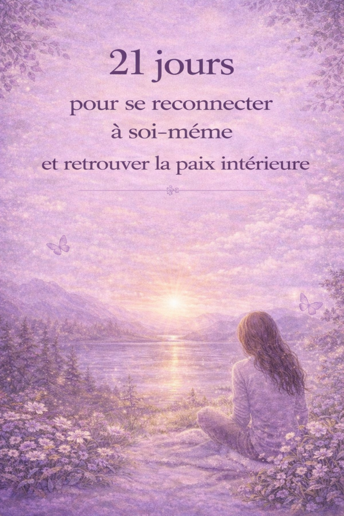 21 jours pour se reconnecter à soi-même - Le programme complet du petit journal de reconstruction