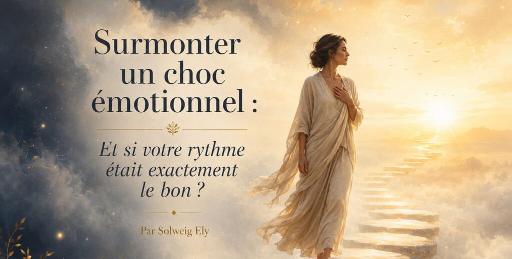 Surmonter un choc émotionnel : Et si votre rythme était exactement le bon ?