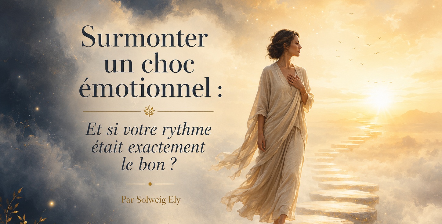 Surmonter un choc émotionnel : Et si votre rythme était exactement le bon ?