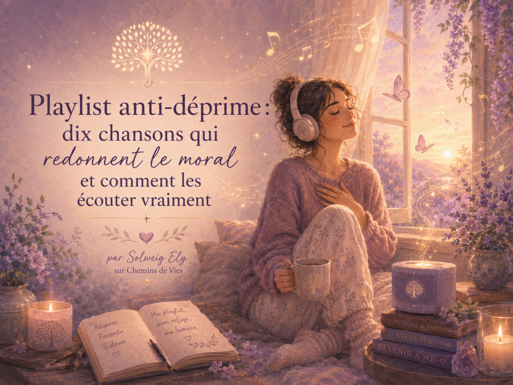 Playlist anti-déprime : 10 chansons qui redonnent le moral et comment les écouter vraiment