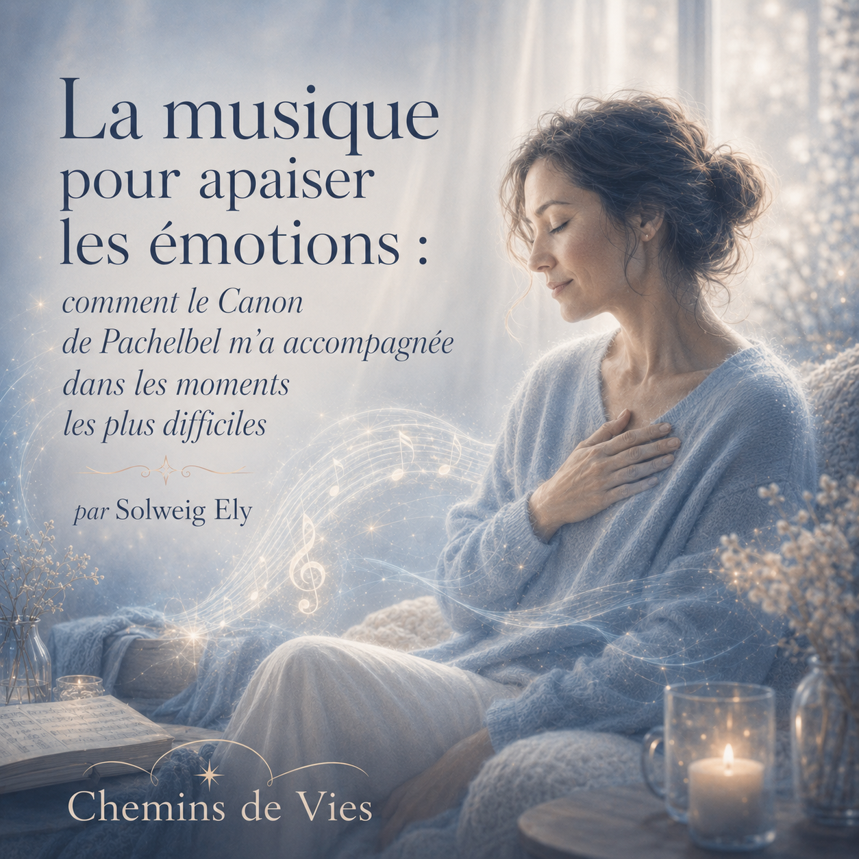 La musique pour apaiser les émotions : comment le Canon de Pachelbel m'a accompagnée dans les moments les plus difficiles