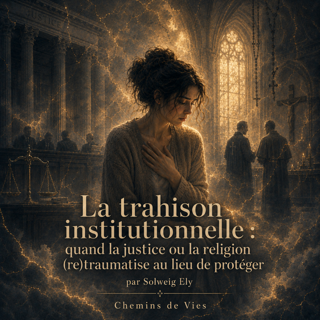 La trahison institutionnelle : quand la justice ou la religion (re)traumatise au lieu de protéger