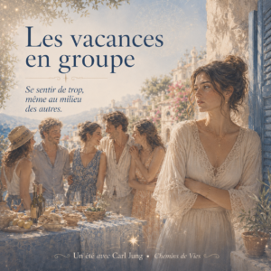 complexes Les vacances en groupe, les retrouvailles.