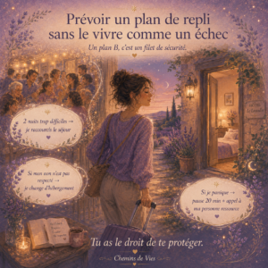 Un tableau de situations concrètes des vacances en famille