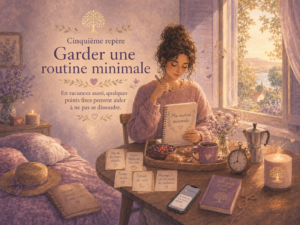 Cinquième repère : garder une routine minimale
