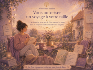 Neuvième repère : vous autoriser un voyage à votre taille