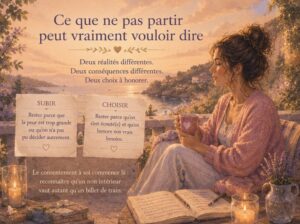 Ce que ne pas partir peut vraiment vouloir dire