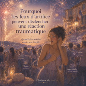 Pourquoi les feux d'artifice peuvent déclencher une réaction traumatique