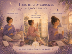 Trois micro-exercices à garder sur soi pendant les vacances