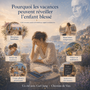 Pourquoi les vacances peuvent réveiller l'enfant blessé