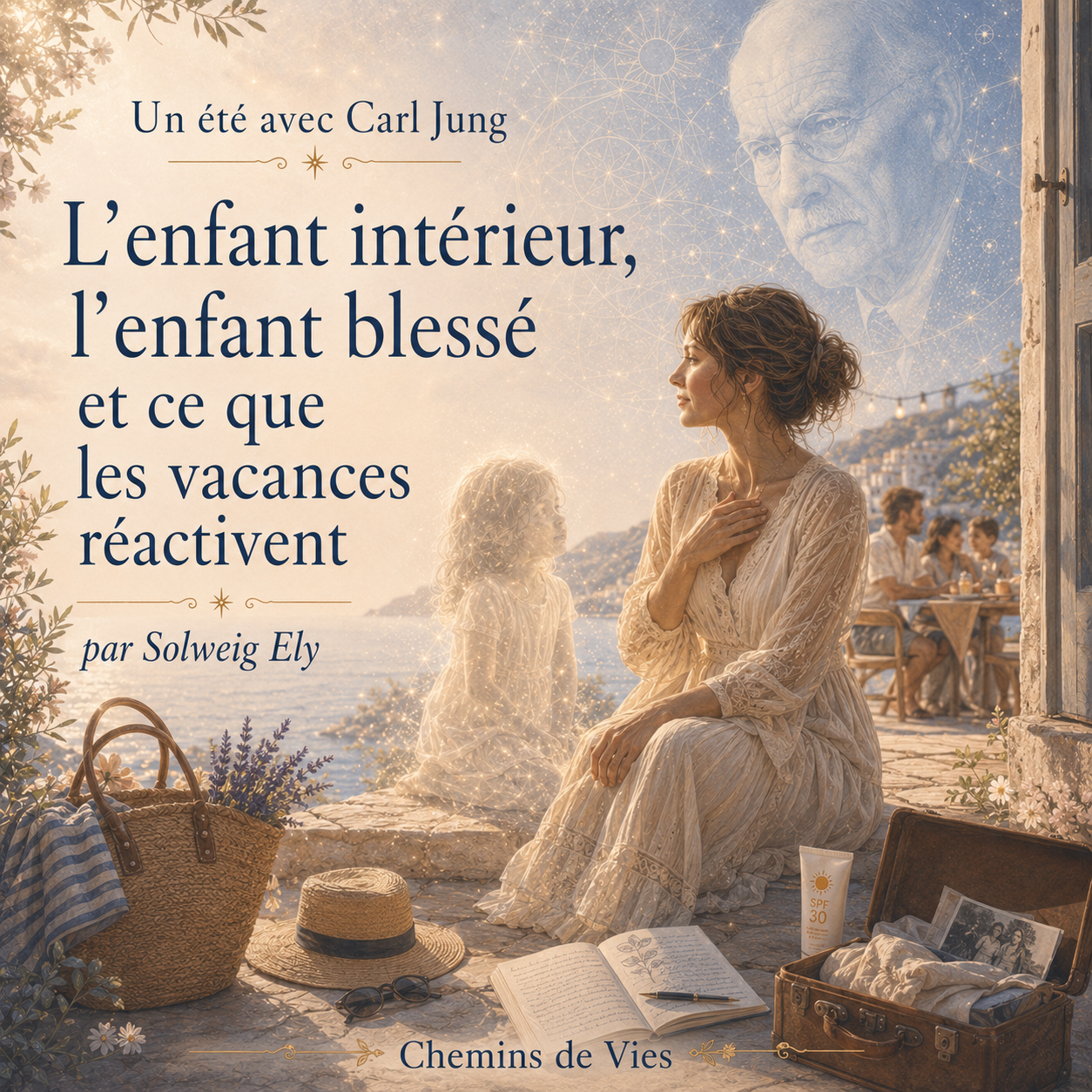 Un été avec Carl Jung : l'enfant intérieur, l'enfant blessé et ce que les vacances réactivent
