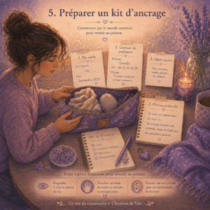Préparer un kit d'ancrage qui respecte vos réactions