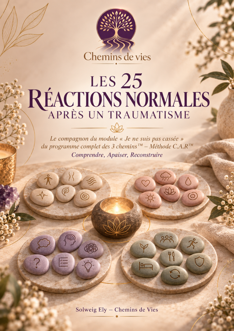 Les 25 Réactions Normales après un traumatisme